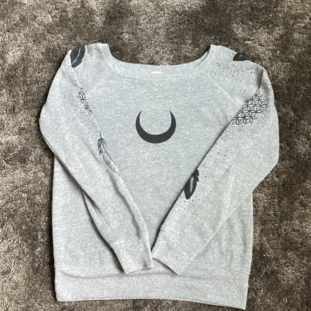 Lunar Gray Women's Crew Neck Sweater